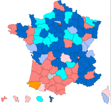 Résultats départementales 1